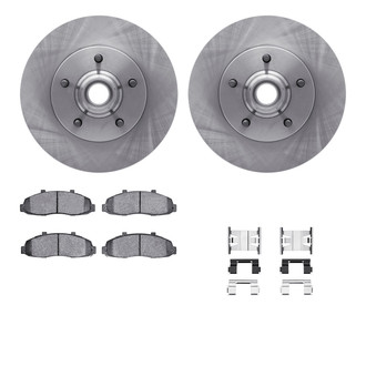 R1 Concepts® - Front Brake Kit with Performance Off-Road/Tow Brake Pads