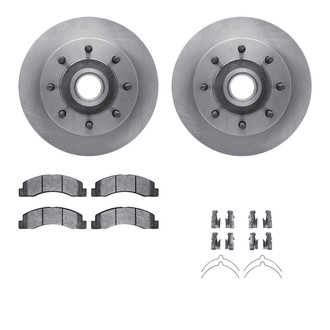 R1 Concepts® - Front Brake Kit with Performance Off-Road/Tow Brake Pads