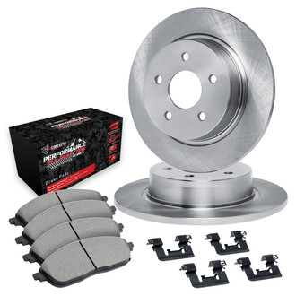 R1 Concepts® - Brake Kit with Performance Off-Road/Tow Brake Pads