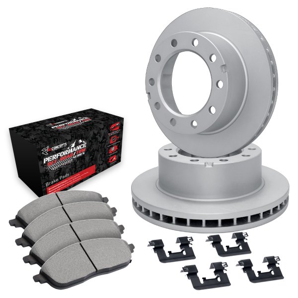  R1 Concepts® - Rear Brake Kit with Performance Off-Road/Tow Brake Pads