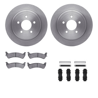 R1 Concepts® - Rear Brake Kit with Performance Off-Road/Tow Brake Pads