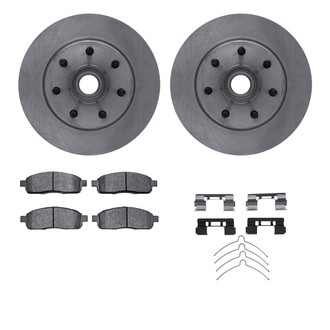 R1 Concepts® - Front Brake Kit with Performance Off-Road/Tow Brake Pads