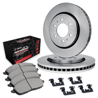 R1 Concepts® - Rear Brake Kit with Performance Off-Road/Tow Brake Pads