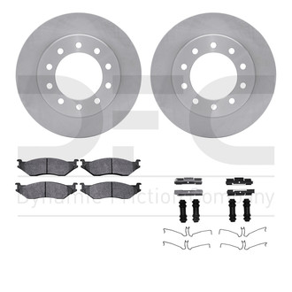 R1 Concepts® - Front Brake Kit with Performance Off-Road/Tow Brake Pads
