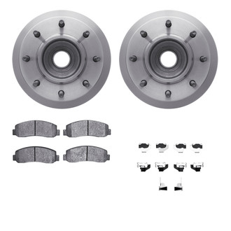 R1 Concepts® - Front Brake Kit with Performance Off-Road/Tow Brake Pads