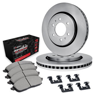 R1 Concepts® WFVH1-54266 - Front Brake Kit with Performance Off-Road/Tow Brake Pads