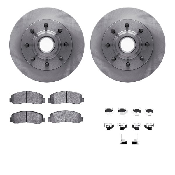  R1 Concepts® - Front Brake Kit with Performance Off-Road/Tow Brake Pads