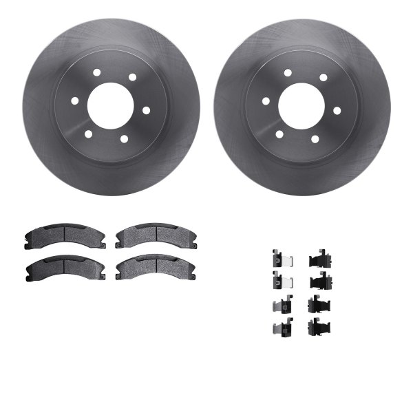  R1 Concepts® - Front Brake Kit with Performance Off-Road/Tow Brake Pads