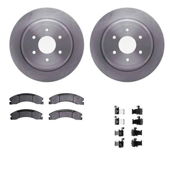  R1 Concepts® - Rear Brake Kit with Performance Off-Road/Tow Brake Pads