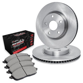 R1 Concepts® - Front Brake Kit with Performance Off-Road/Tow Brake Pads
