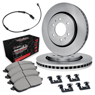 R1 Concepts® - Front Brake Kit with Performance Off-Road/Tow Brake Pads