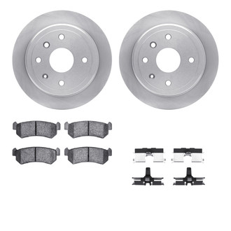 R1 Concepts® - eLINE Series Rear Brake Kit with Ceramic Pads