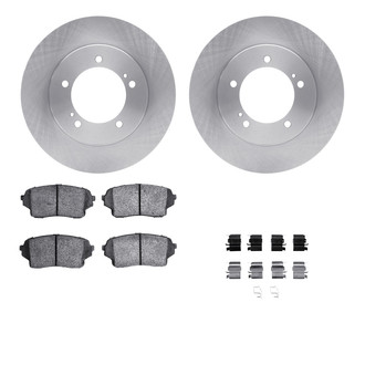 R1 Concepts® - eLINE Series Front Brake Kit with Ceramic Pads