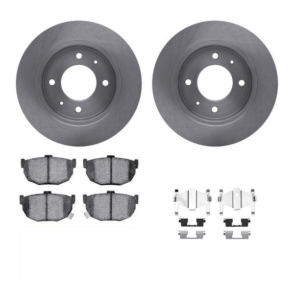  R1 Concepts® - eLINE Series Rear Brake Kit with Ceramic Pads