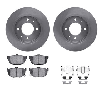 R1 Concepts® - eLINE Series Rear Brake Kit with Ceramic Pads
