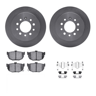 R1 Concepts® - eLINE Series Rear Brake Kit with Ceramic Pads