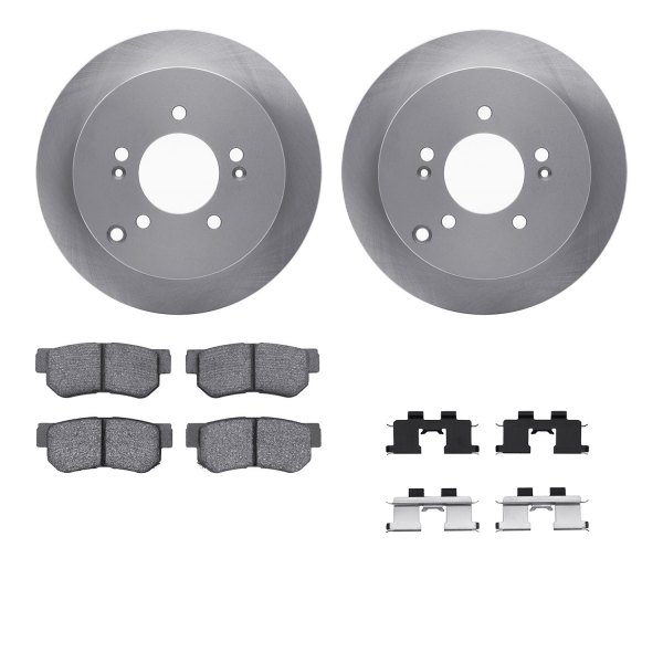  R1 Concepts® - eLINE Series Rear Brake Kit with Ceramic Pads