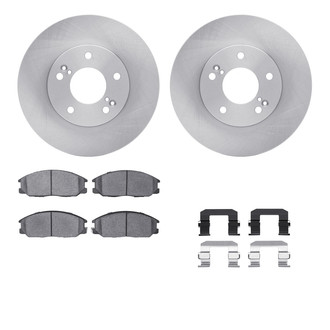 R1 Concepts® - eLINE Series Front Brake Kit with Ceramic Pads
