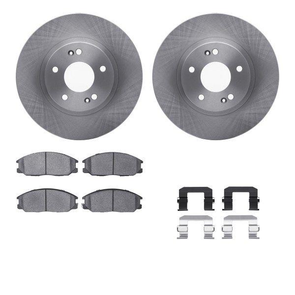  R1 Concepts® - eLINE Series Front Brake Kit with Ceramic Pads