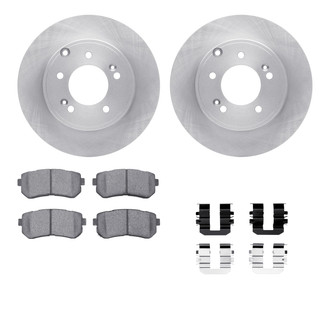 R1 Concepts® - eLINE Series Rear Brake Kit with Ceramic Pads