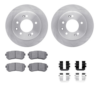 R1 Concepts® - eLINE Series Rear Brake Kit with Ceramic Pads