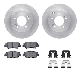 R1 Concepts® WFWH1-03053 - eLINE Series Rear Brake Kit with Ceramic Pads