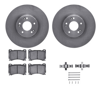 R1 Concepts® - eLINE Series Front Brake Kit with Ceramic Pads