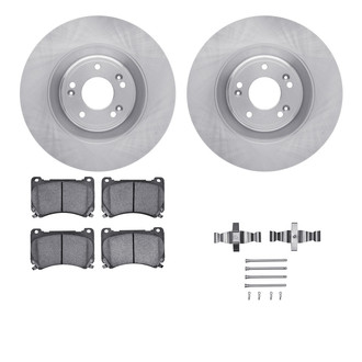 R1 Concepts® - eLINE Series Front Brake Kit with Ceramic Pads