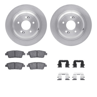 R1 Concepts® - eLINE Series Rear Brake Kit with Ceramic Pads