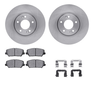 R1 Concepts® - eLINE Series Front Brake Kit with Ceramic Pads