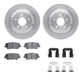R1 Concepts® - eLINE Series Rear Brake Kit with Ceramic Pads