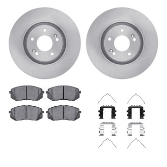 R1 Concepts® - eLINE Series Front Brake Kit with Ceramic Pads