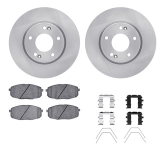 R1 Concepts® - eLINE Series Front Brake Kit with Ceramic Pads