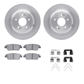 R1 Concepts® - eLINE Series Rear Brake Kit with Ceramic Pads