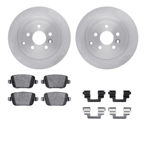  R1 Concepts® - eLINE Series Rear Brake Kit with Ceramic Pads