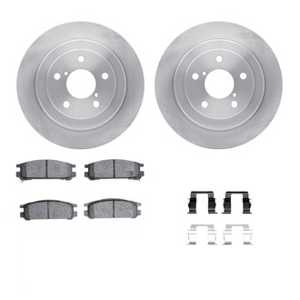 R1 Concepts® - eLINE Series Rear Brake Kit with Ceramic Pads