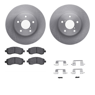 R1 Concepts® - eLINE Series Front Brake Kit with Ceramic Pads