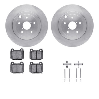 R1 Concepts® - eLINE Series Rear Brake Kit with Ceramic Pads