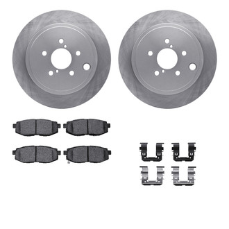 R1 Concepts® - eLINE Series Rear Brake Kit with Ceramic Pads