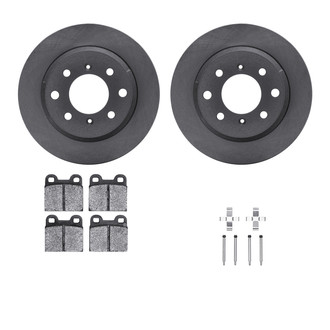 R1 Concepts® - eLINE Series Rear Brake Kit with Ceramic Pads
