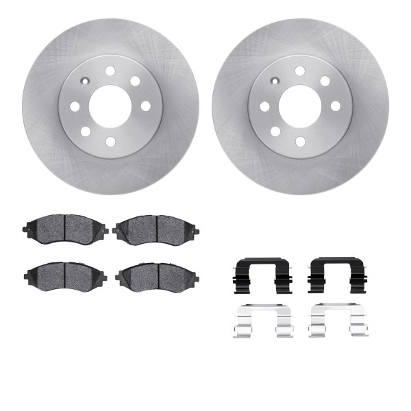  R1 Concepts® - eLINE Series Front Brake Kit with Ceramic Pads