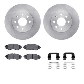 R1 Concepts® - eLINE Series Front Brake Kit with Ceramic Pads