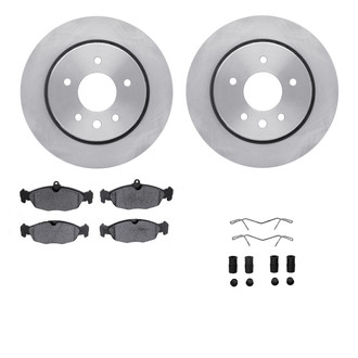 R1 Concepts® - eLINE Series Rear Brake Kit with Ceramic Pads