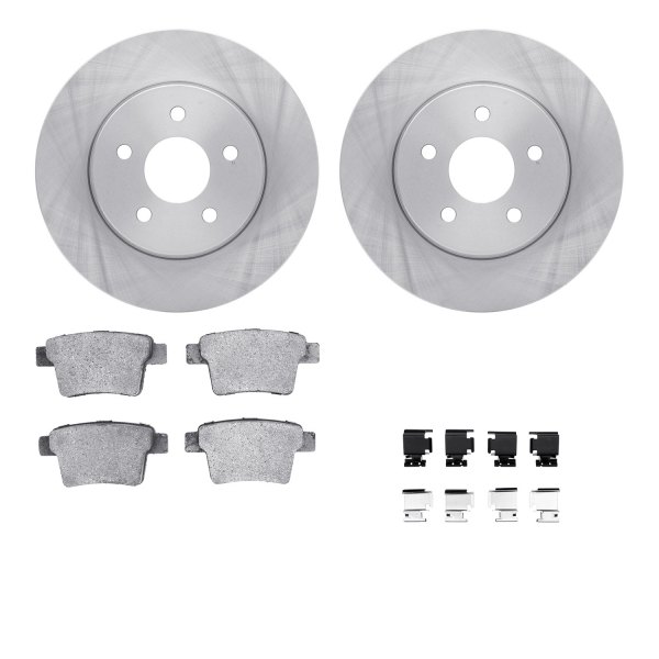  R1 Concepts® - eLINE Series Rear Brake Kit with Ceramic Pads