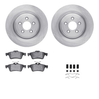 R1 Concepts® - eLINE Series Rear Brake Kit with Ceramic Pads