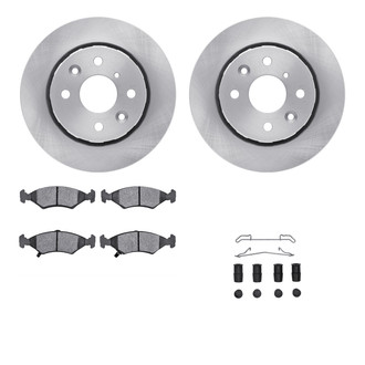 R1 Concepts® - eLINE Series Front Brake Kit with Ceramic Pads