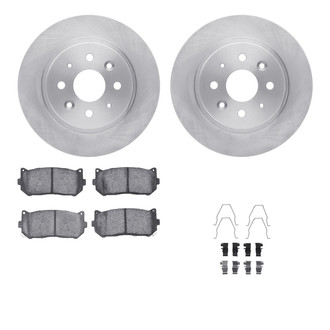R1 Concepts® WFWH1-21007 - eLINE Series Rear Brake Kit with Ceramic Pads