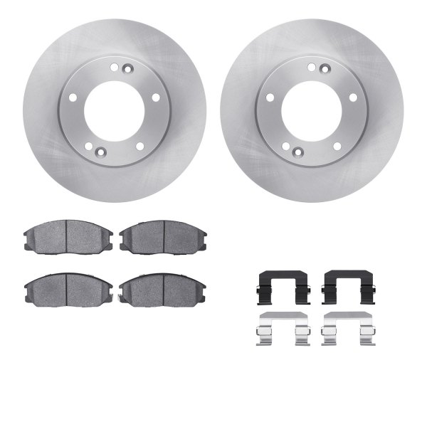  R1 Concepts® - eLINE Series Front Brake Kit with Ceramic Pads