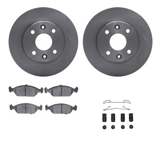 R1 Concepts® - eLINE Series Front Brake Kit with Ceramic Pads