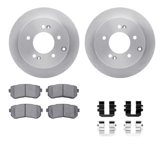 R1 Concepts® - eLINE Series Rear Brake Kit with Ceramic Pads